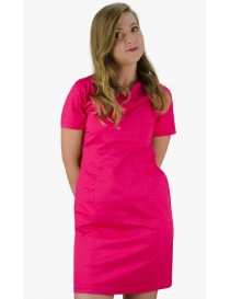 Zdravotnícke šaty ALEXIS FLEXY ružové SKLADOM