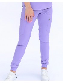Zdravotnícke nohavice joggery BAT ACTIVE lavender