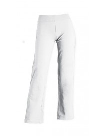 Dámske biele teplákové nohavice