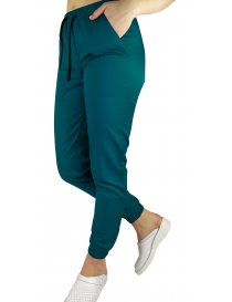 Zdravotnícke joggers nohavice zelená SKLADOM 