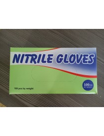 Jednorazové nitrilové rukavice  NITRILE 100 ks.
