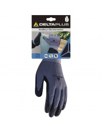 Pracovné polyamidové rukavice DPVE727 DELTAPLUS sivočierne