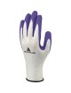 Pracovné polyesterové rukavice DPVV733 DELTAPLUS bielo-fialové