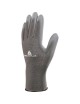 Pracovné polyesterové pletené rukavice DPVE702PG DELTAPLUS sivé