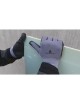 Pracovné polyamidové rukavice DPVE727 DELTAPLUS sivočierne