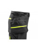 Nohavice CXS NAOS HV pánské, černo-žlutá Hi-Vis, reflexní pruhy