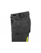 Nohavice CXS NAOS HV pánské, černo-žlutá Hi-Vis, reflexní pruhy