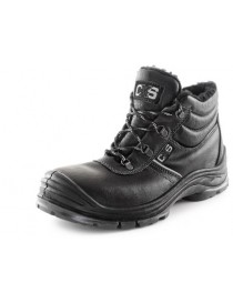 Zateplená členková obuv CXS SAFETY STEEL NICKEL S3 čierna