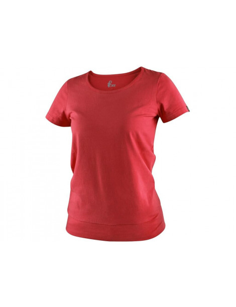 Tričko CXS EMILY, dámské, krátký rukáv, červená