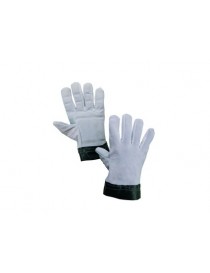 Antivibračné celokoženné rukavice CXS TEMA vel. 10