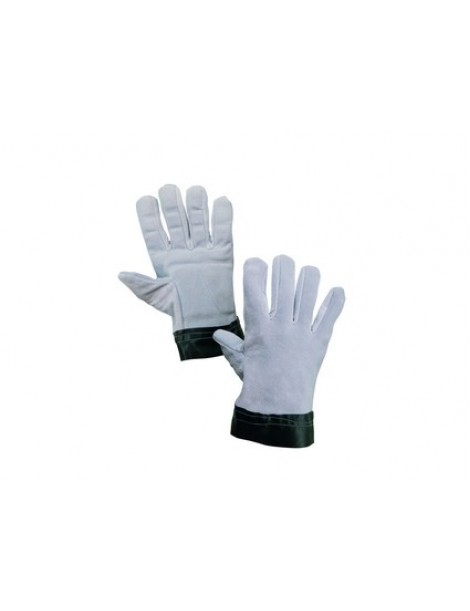 Antivibračné celokoženné rukavice CXS TEMA vel. 10