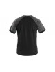 Pánske tričko OLIVER CXS čierno-šedé