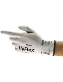 Pracovné rukavice ANSELL HYFLEX 48-100, máčané v polyuretáne