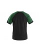 Pánske tričko OLIVER CXS  čierno-zelené