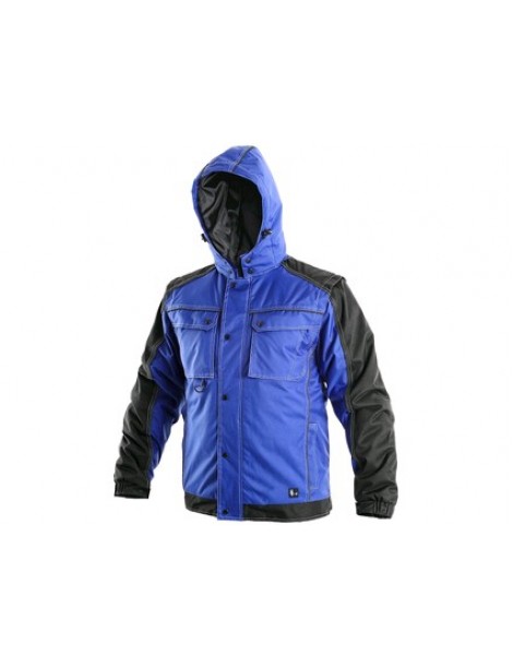 Pánska zateplená bunda 2v1 CXS IRVINE modro-čierna