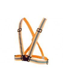 Reflexný elastický kríž CXS CROSS  oranžový