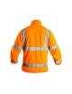 Reflexná fleecová bunda CXS PRESTON  oranžová