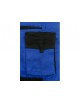 Zateplené montérkové nohavice na traky CXS LUXY MARTIN  modro-čierne