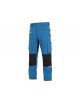 Montérkové strečové nohavice CXS STRETCH modro/čierne