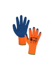 Zateplené rukavice CXS INDUSTRY ROXY WINTER máčané v latexu, vel. 10