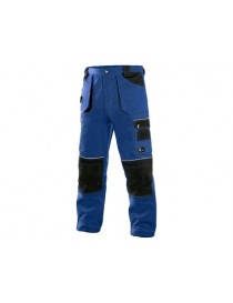 Montérkové nohavice do pása CXS ORION TEODOR  modro-čierne