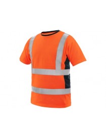 Reflexné tričko CXS EXETER  oranžové