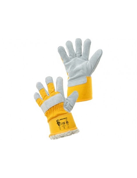 Kombinované zateplené rukavice CXS DINGO WINTER vel. 11