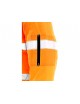 Zateplená reflexná bunda CXS LEEDS oranžová