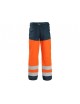 Letné reflexné nohavice CXS HALIFAX  oranžovo-modré