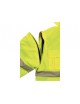Zateplená reflexná bunda CXS LEEDS  žltá