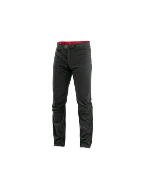 Pánske letné nohavice CXS OREGON  čierno-červené