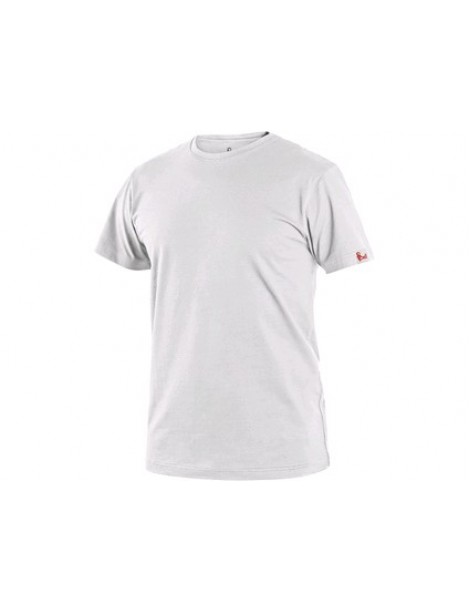 Pánske tričko CXS NOLAN, krátky rukáv, biele