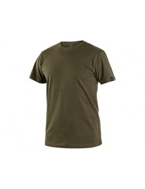 Pánske tričko CXS NOLAN, krátky rukáv, khaki