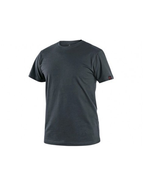 Pánske tričko CXS NOLAN, krátky rukáv, antracitové