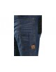 Pánske džínsové kraťasy CXS MURET modro-čierne