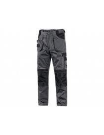 Zateplené nohavice CXS ORION TEODOR, 170-176cm,  šedo-čierne