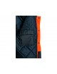 Reflexná bunda CXS OXFORD, výstražná, oranžovo-modrá