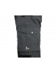 Nohavice CXS STRETCH, pánské, tmavě šedo-černá