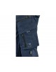 Nohavice CXS LEONIS, pánské, modré s černými doplňky
