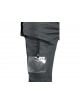 Nohavice CXS LEONIS, pánské, šedé s černými doplňky