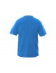 Tričko CXS DANIEL, krátký rukáv, azurově modré