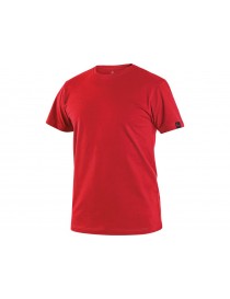 Tričko CXS NOLAN, krátký rukáv, červené