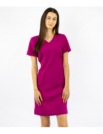 Dámske zdravotnícke šaty Thin ACTIVE purpurové SKLADOM