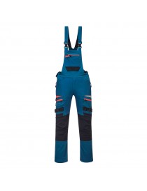 Pánske strečové nohavice s trakmi DX4 PORTWEST modré